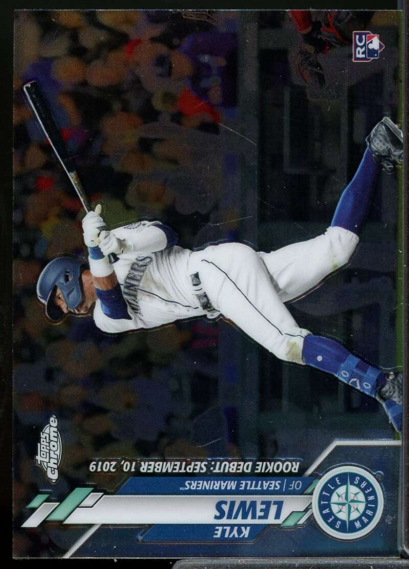Kyle Lewis Rookie Card 2020 Topps Chrome Update #U59  Image 1