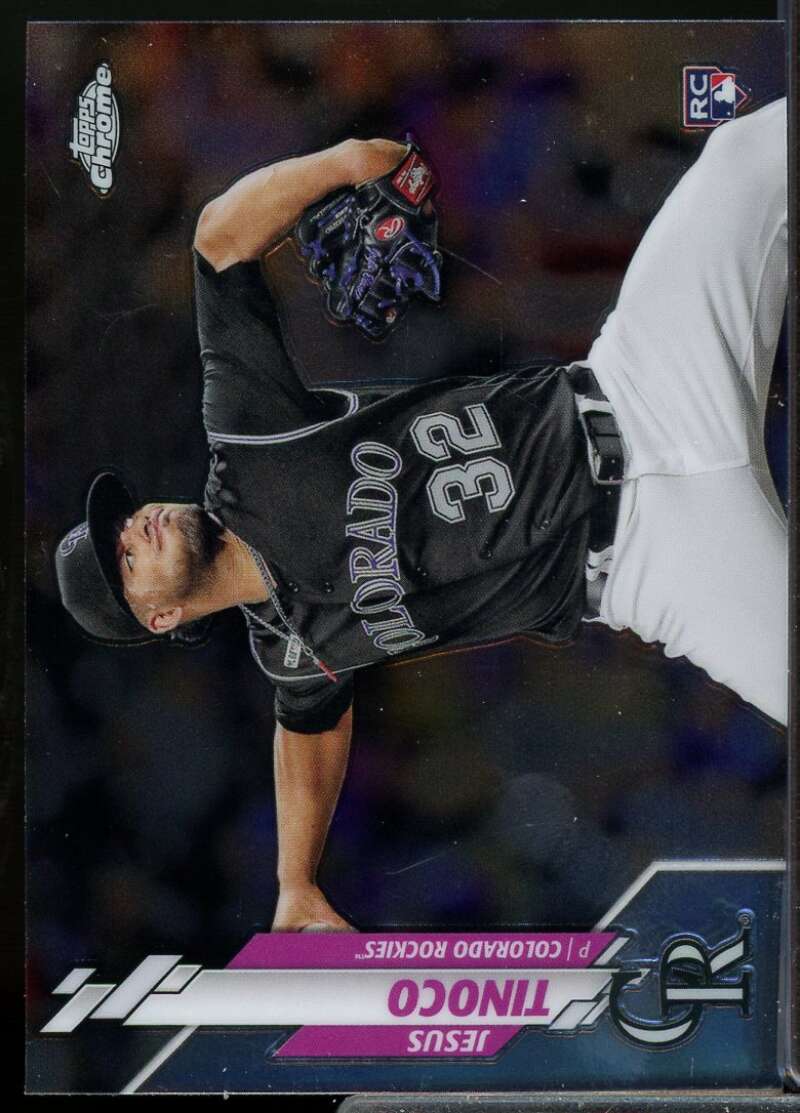Jesus Tinoco Rookie Card 2020 Topps Chrome Update #U31  Image 1