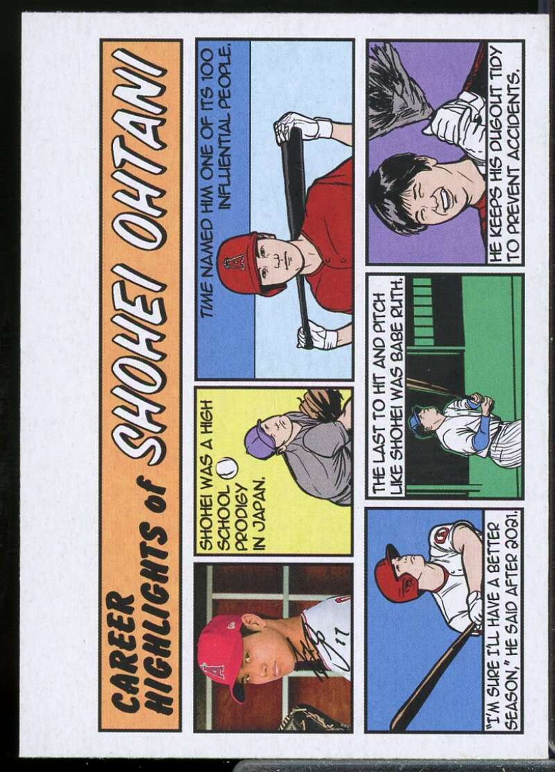 Shohei Ohtani Card 2022 Topps Heritage '73 Topps Comics #73TC5  Image 1