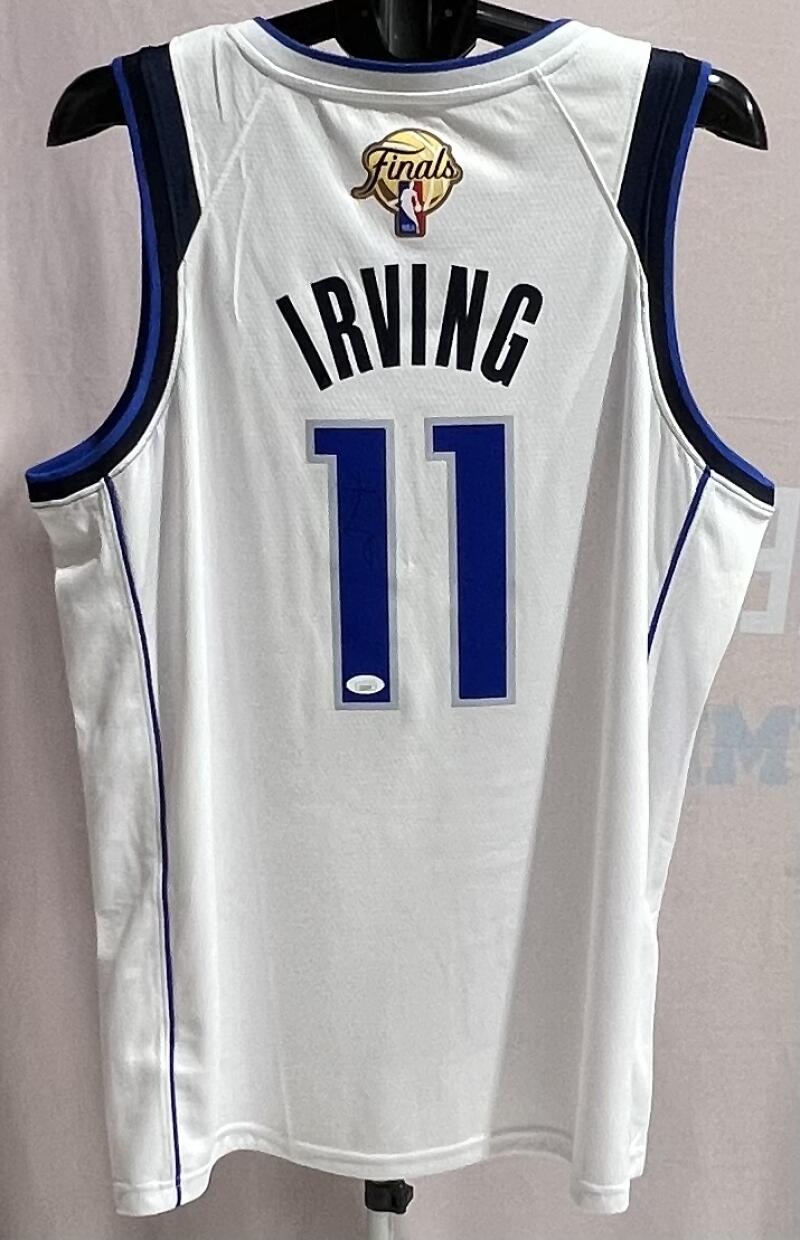 Kyrie Irving Dallas Mavericks Signed Nike XL Basketball Jersey  JSA Authentic Image 1