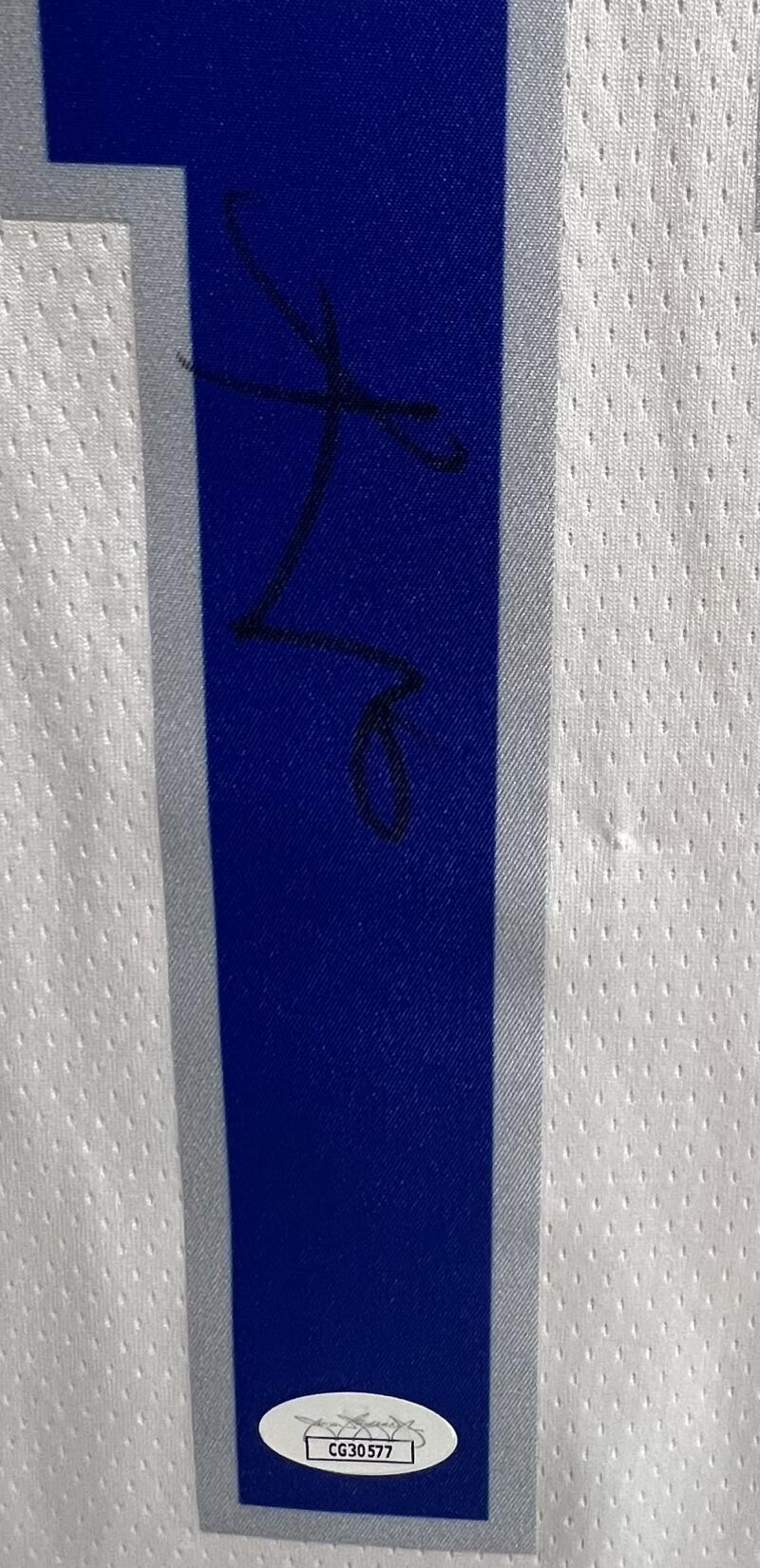 Kyrie Irving Dallas Mavericks Signed Nike XL Basketball Jersey  JSA Authentic Image 3