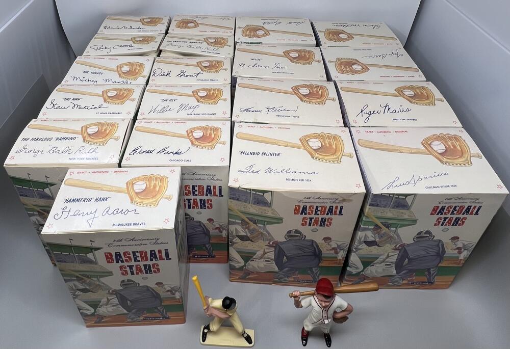 1988 Hartland 25th Anniversary Set plus Extras Ruth Maris Mantle Williams Image 3
