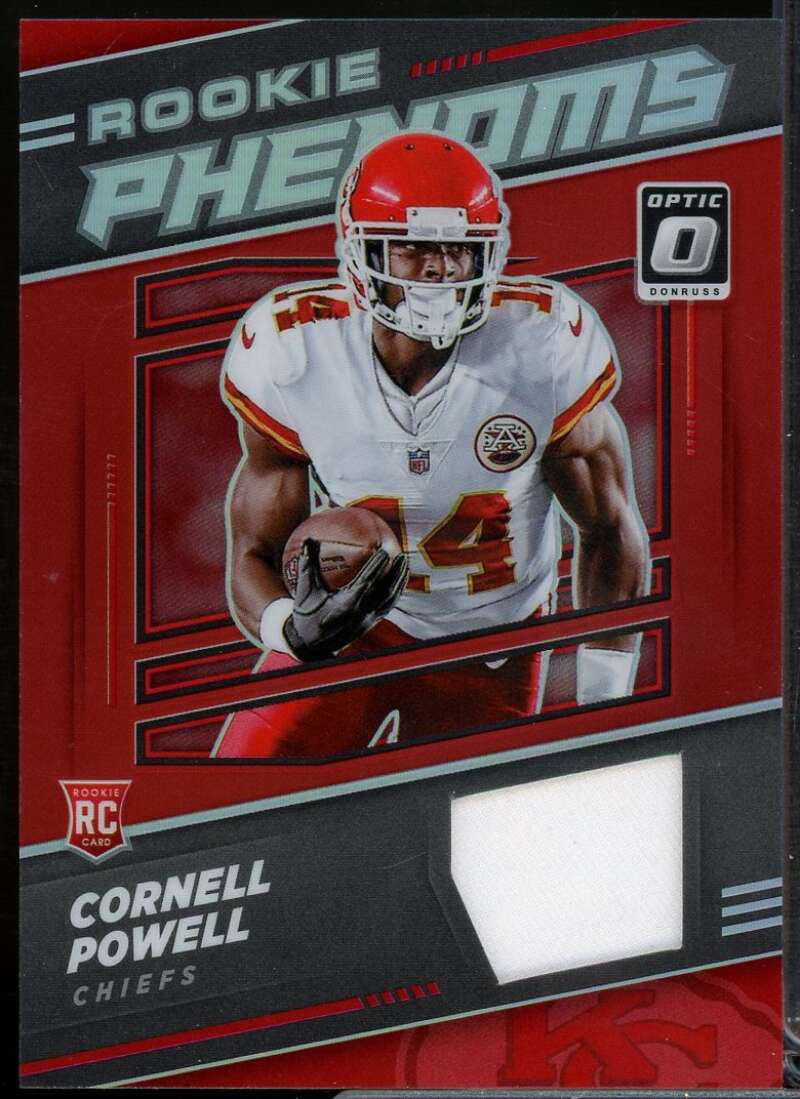 Cornell Powell Card 2021 Donruss Optic Rookie Phenoms Jerseys #40  Image 1