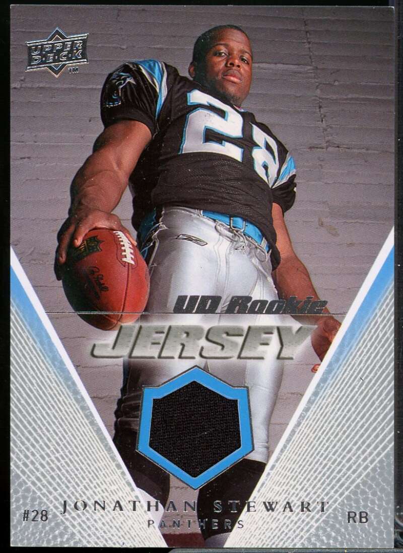 Jonathan Stewart Card 2008 Upper Deck Rookie Jerseys #UDRJJS  Image 1
