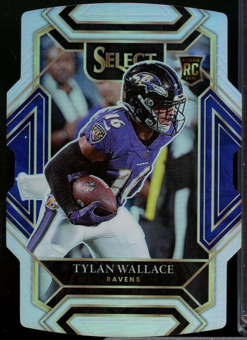 Tylan Wallace Rookie Card 2021 Select Prizm Silver Die Cut #278  Image 1