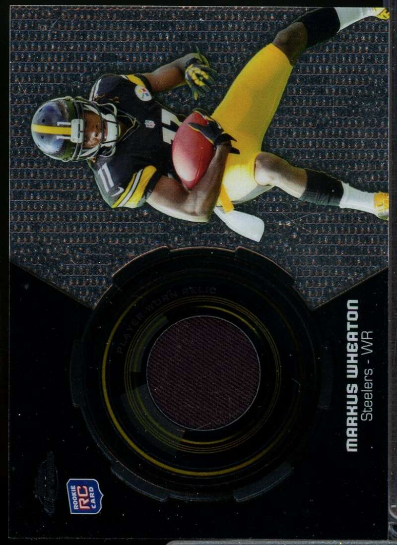 Markus Wheaton Rookie Card 2013 Topps Chrome Rookie Relics #RCMW  Image 1
