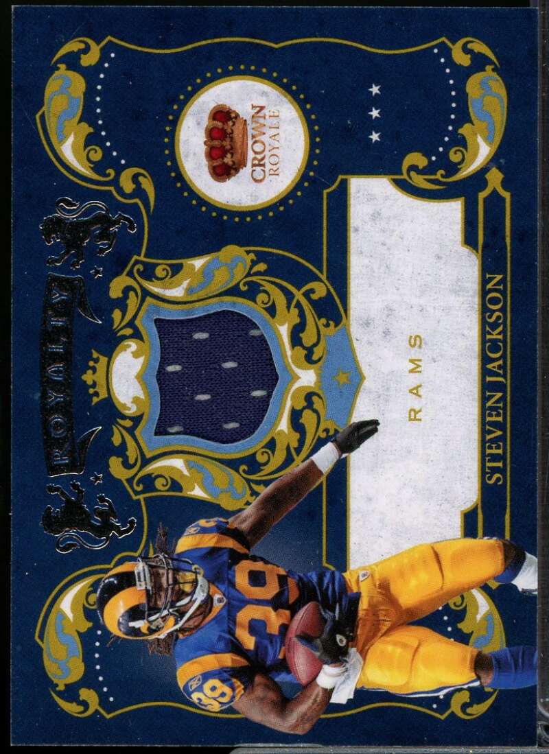 Steven Jackson Card 2010 Crown Royale Royalty Materials #16  Image 1