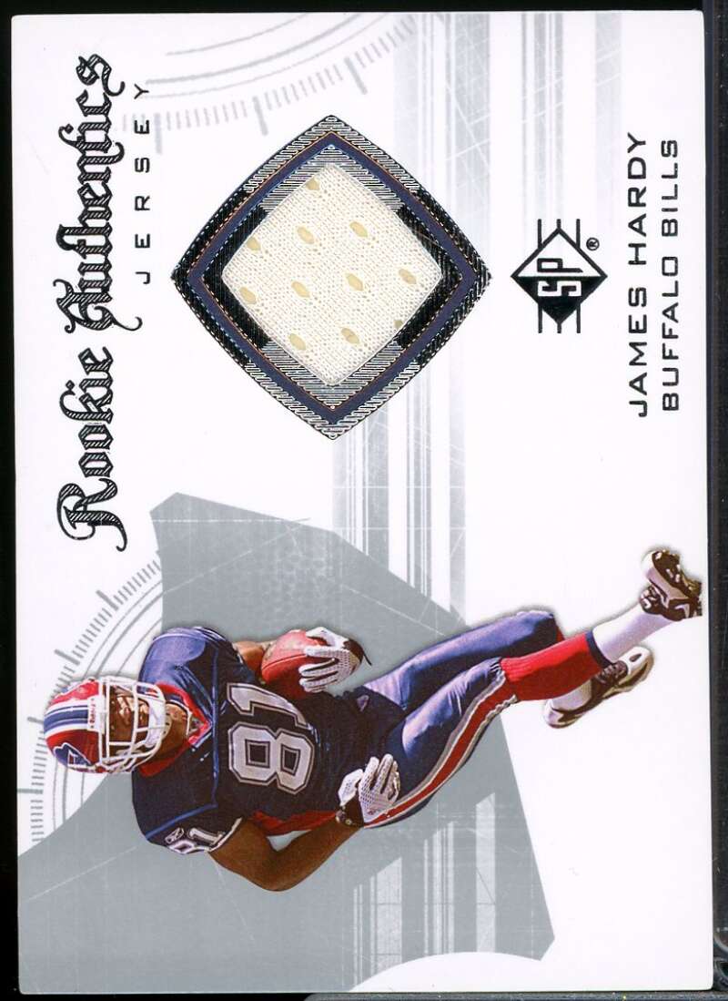 James Hardy Card 2008 SP Authentic Retail Rookie Authentics Jerseys #RA10  Image 1