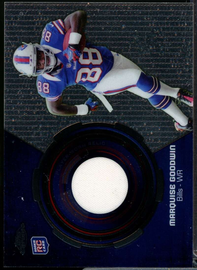Marquise Goodwin Rookie Card 2013 Topps Chrome Rookie Relics #RCMGO  Image 1