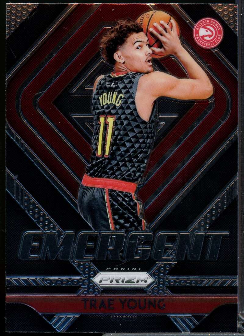 Trae Young Rookie Card 2018-19 Panini Prizm Emergent #5  Image 1