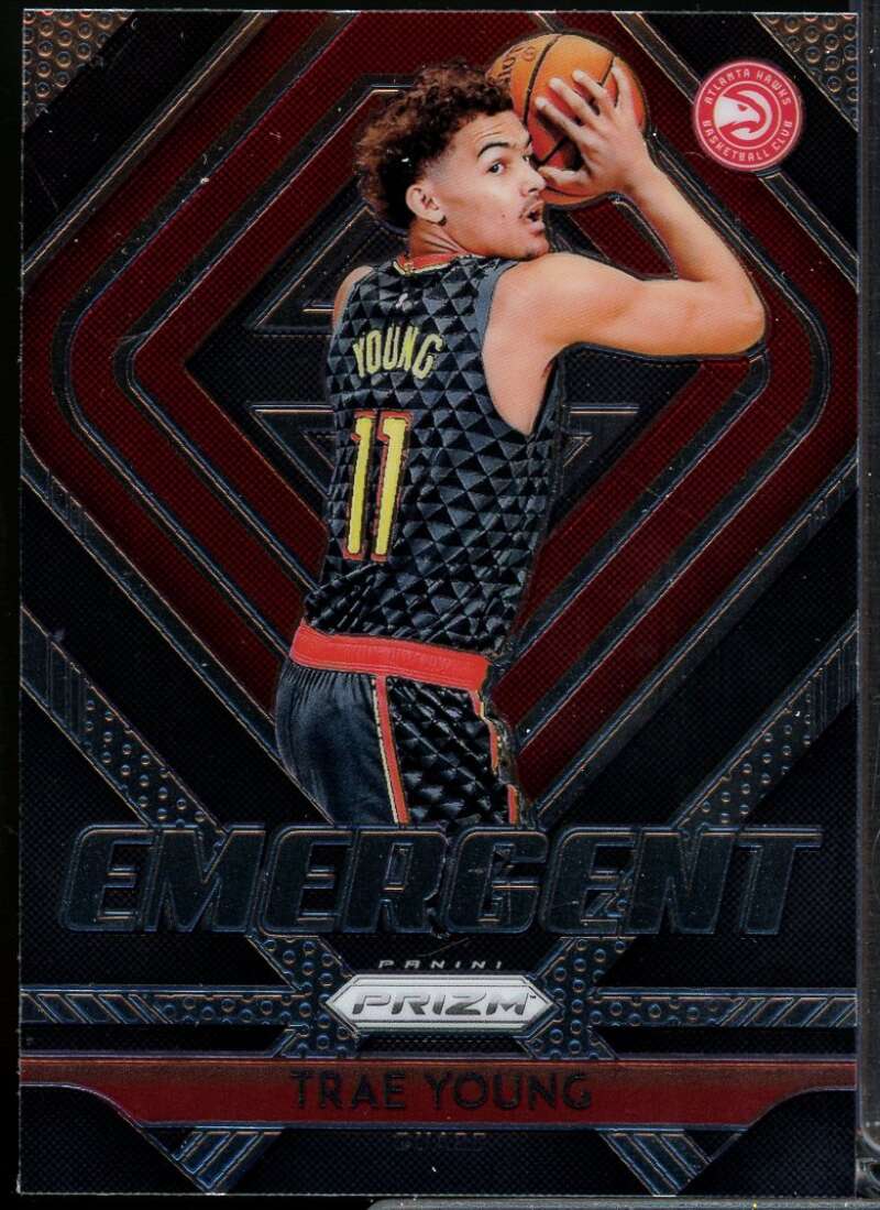 Trae Young Rookie Card 2018-19 Panini Prizm Emergent #5  Image 1