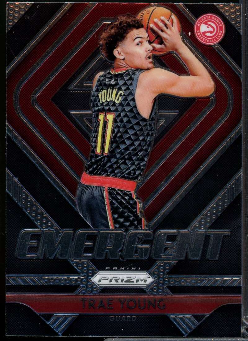 Trae Young Rookie Card 2018-19 Panini Prizm Emergent #5  Image 1