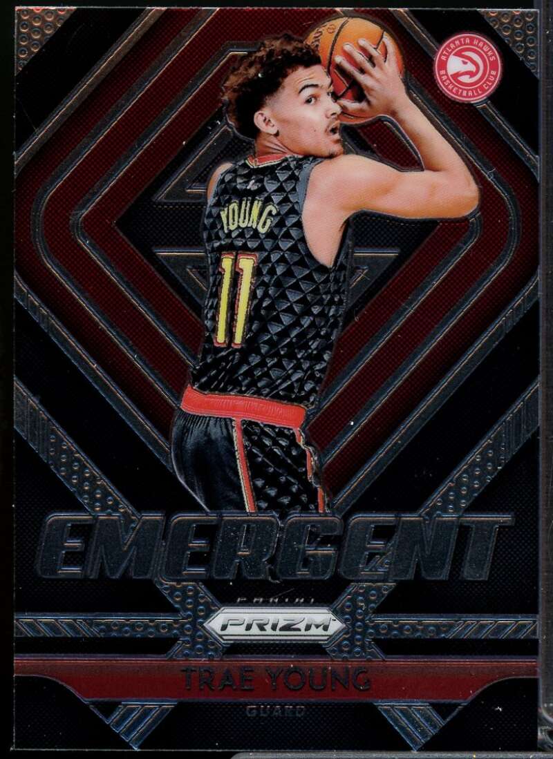 Trae Young Rookie Card 2018-19 Panini Prizm Emergent #5  Image 1