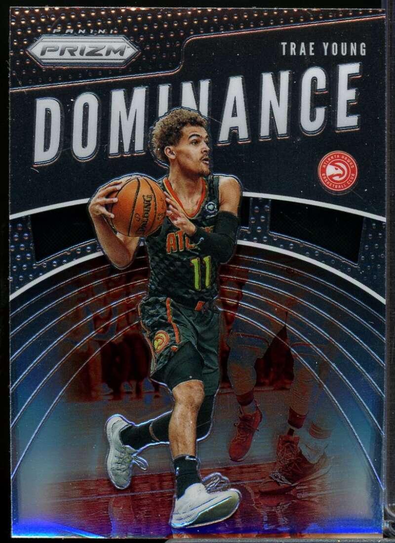 Trae Young Card 2019-20 Panini Prizm Dominance #25  Image 1