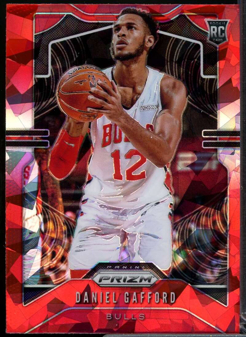 Daniel Gafford Rookie Card 2019-20 Panini Prizms Red Ice #294  Image 1