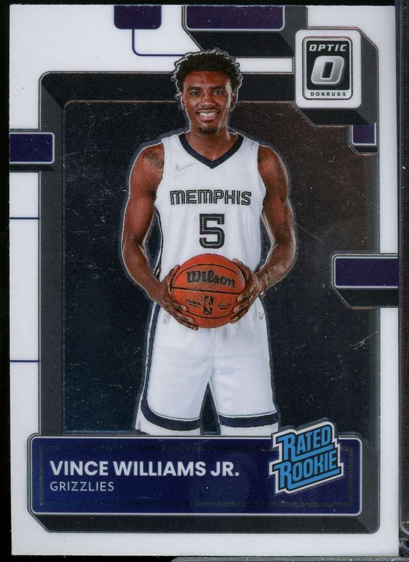 Vince Williams Jr. Rookie Card 2022-23 Donruss Optic #226  Image 1