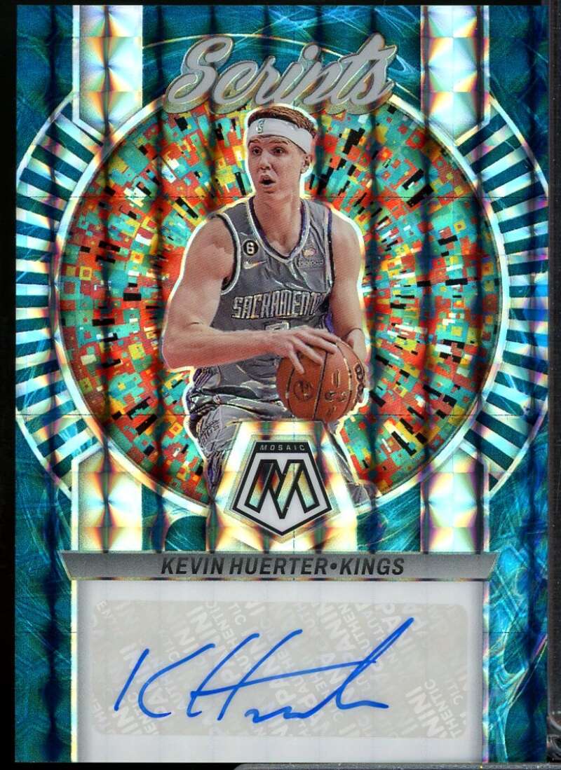 Kevin Huerter Card 2022-23 Panini Mosaic Scripts Genesis #53  Image 1