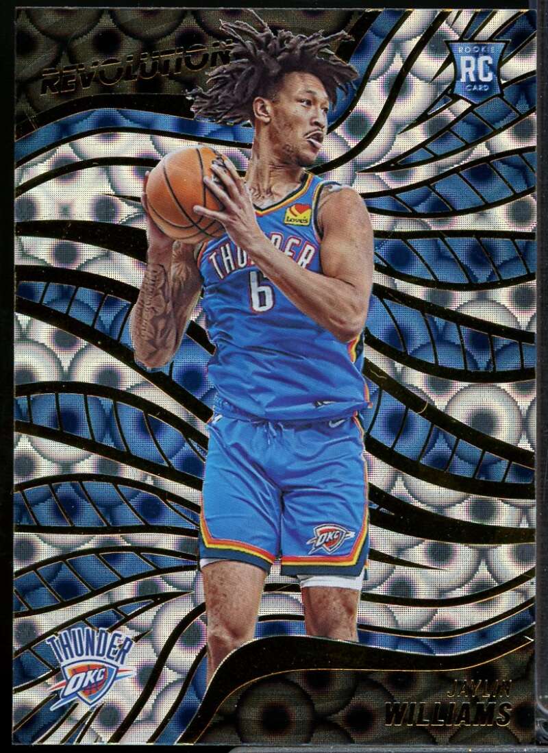 Jaylin Williams Rookie Card 2022-23 Panini Revolution Groove #122  Image 1