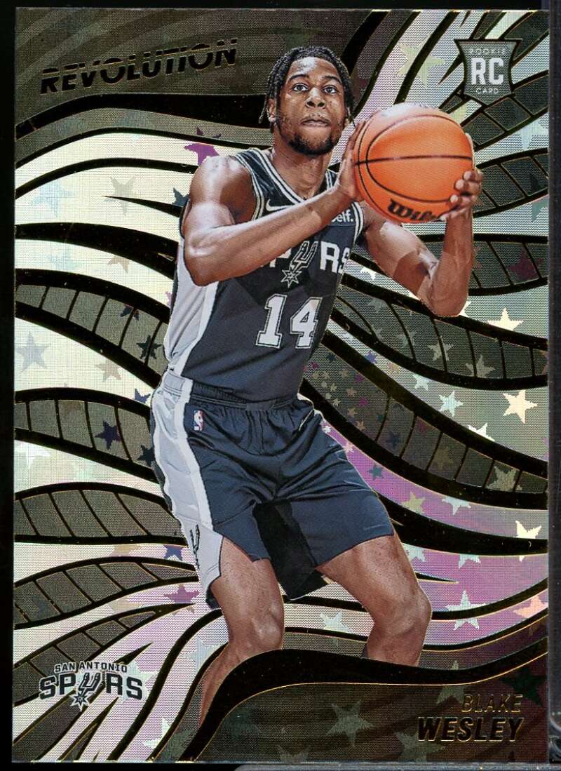 Blake Wesley Rookie Card 2022-23 Panini Revolution Astro #102  Image 1