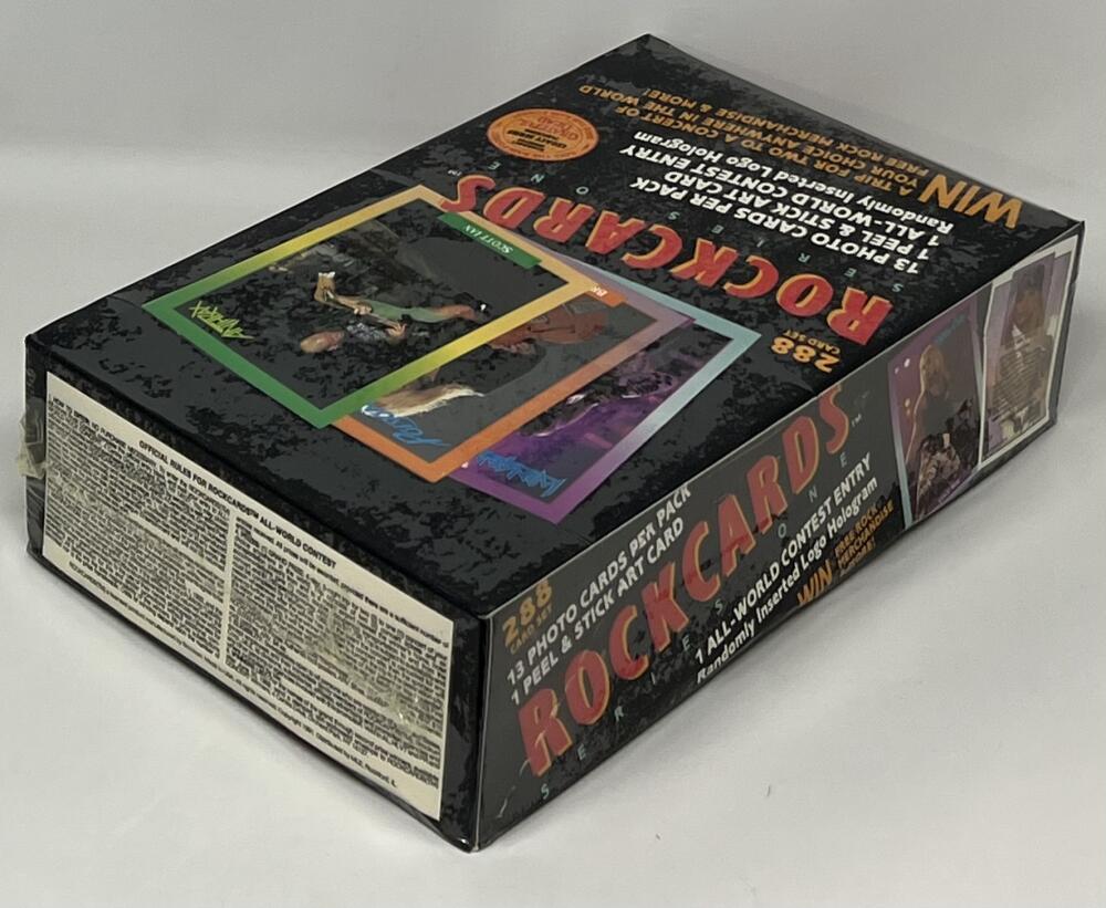 1991 Brockum Rockcards Series 1 Music Trading Cards Box Legacy Series Grateful Dead Image 2