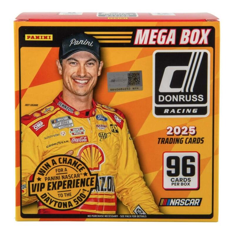 2025 Panini Donruss Racing Mega Box Image 1