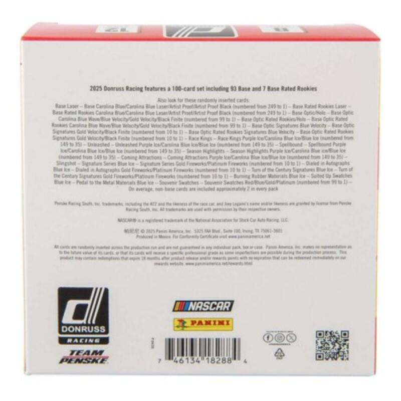 2025 Panini Donruss Racing Mega Box Image 3