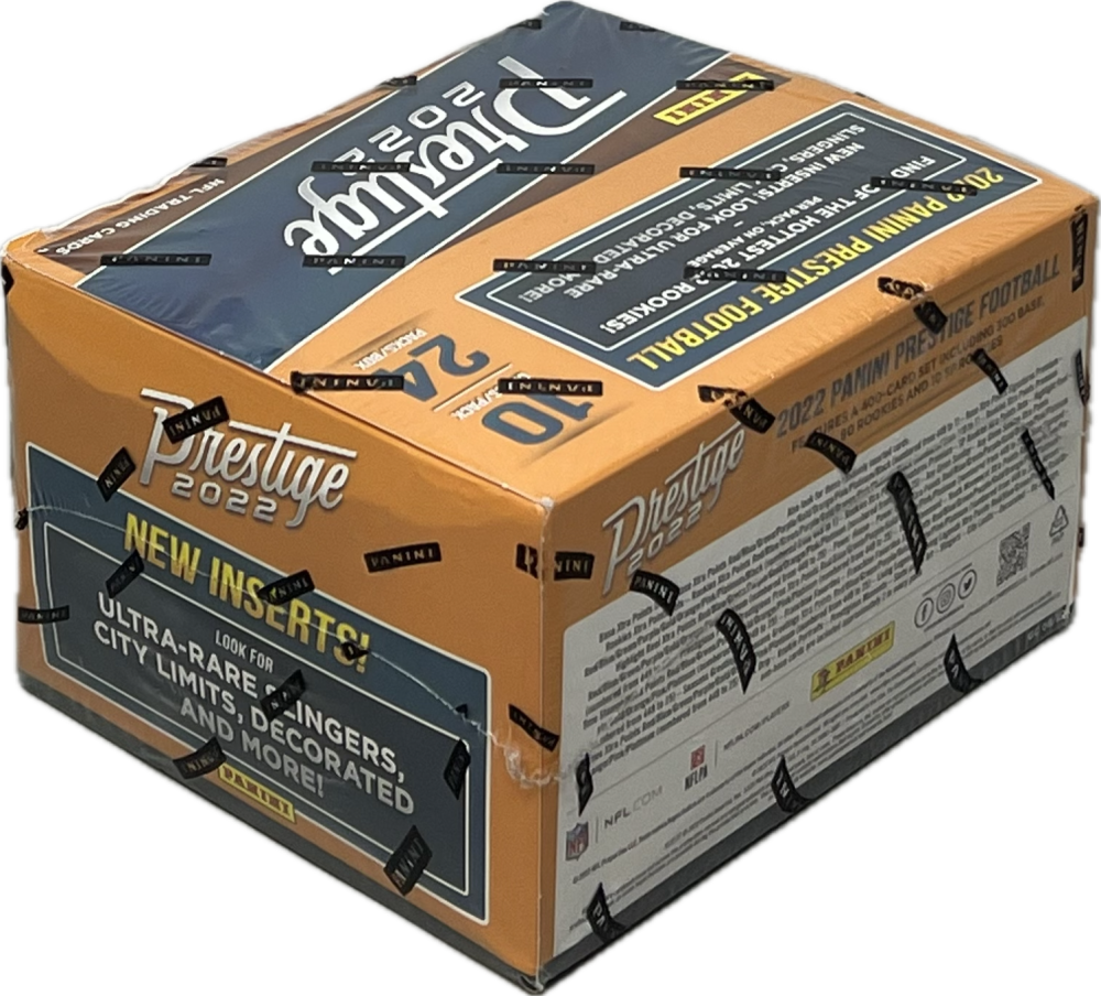 2022 Panini Prestige Football Retail 24-Pack Box Image 2