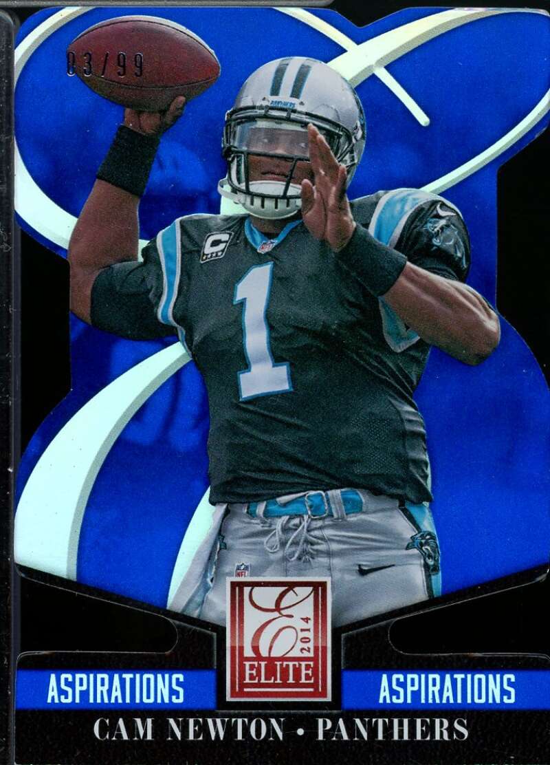 Cam Newton Card 2014 Elite Aspirations #13  Image 1