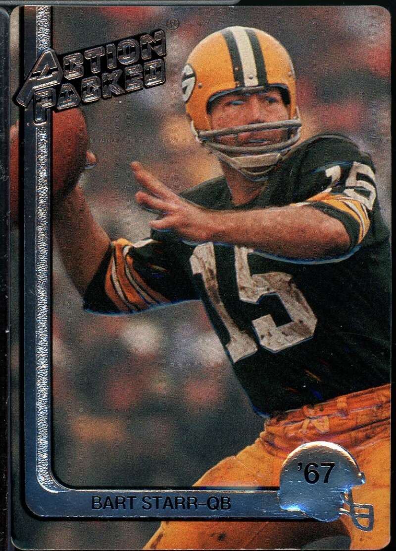 Bart Starr Card 1991 Action Packed Whizzer White Award #1  Image 1