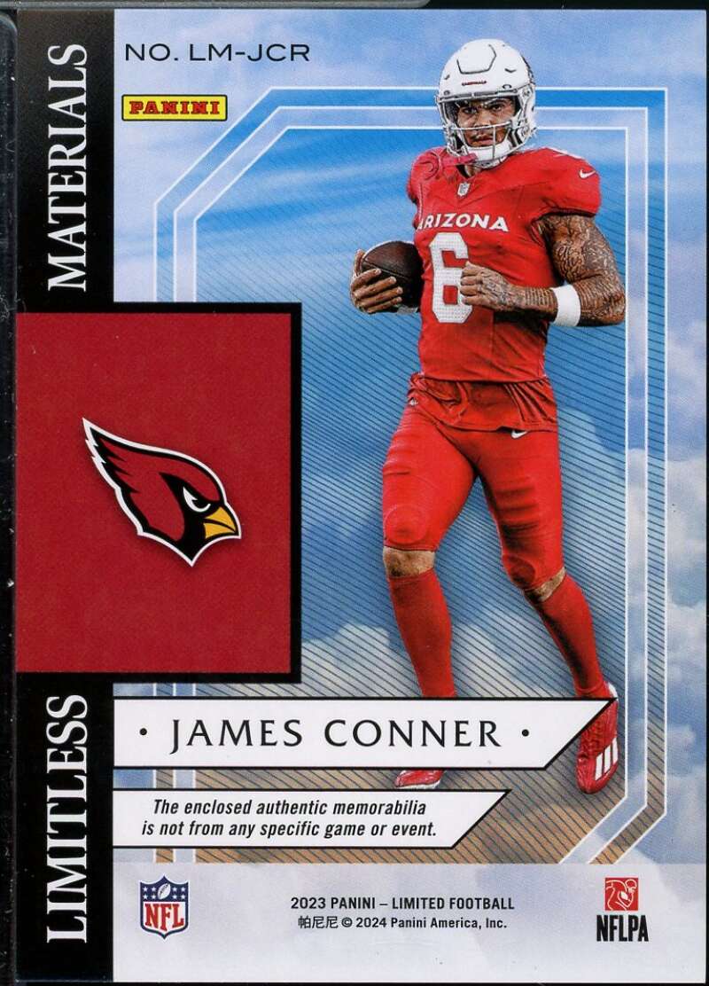 James Conner 2023 Limited Limitless Materials Amethyst Spotlight (5/10) #16  Image 2