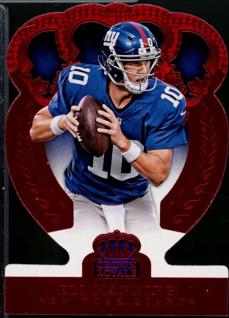 Eli Manning Card 2014 Crown Royale Retail Red #74  Image 1