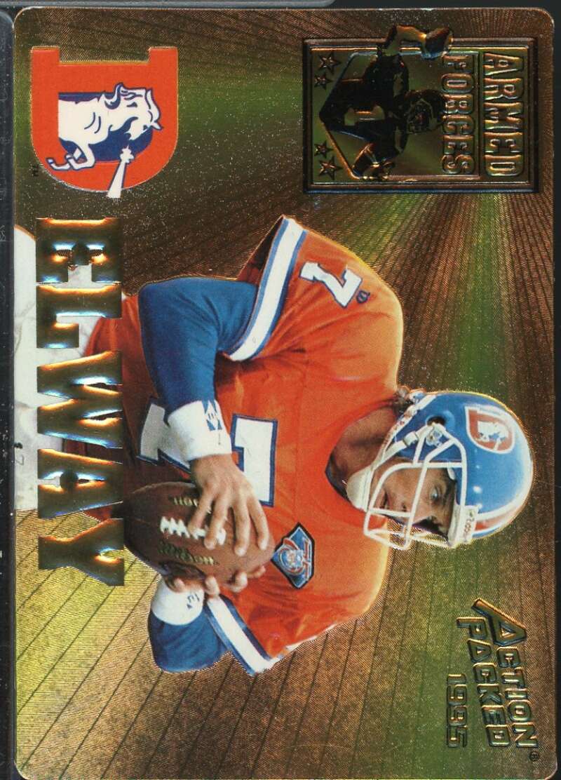 John Elway Card 1995 Action Packed Armed Forces #AF9  Image 1