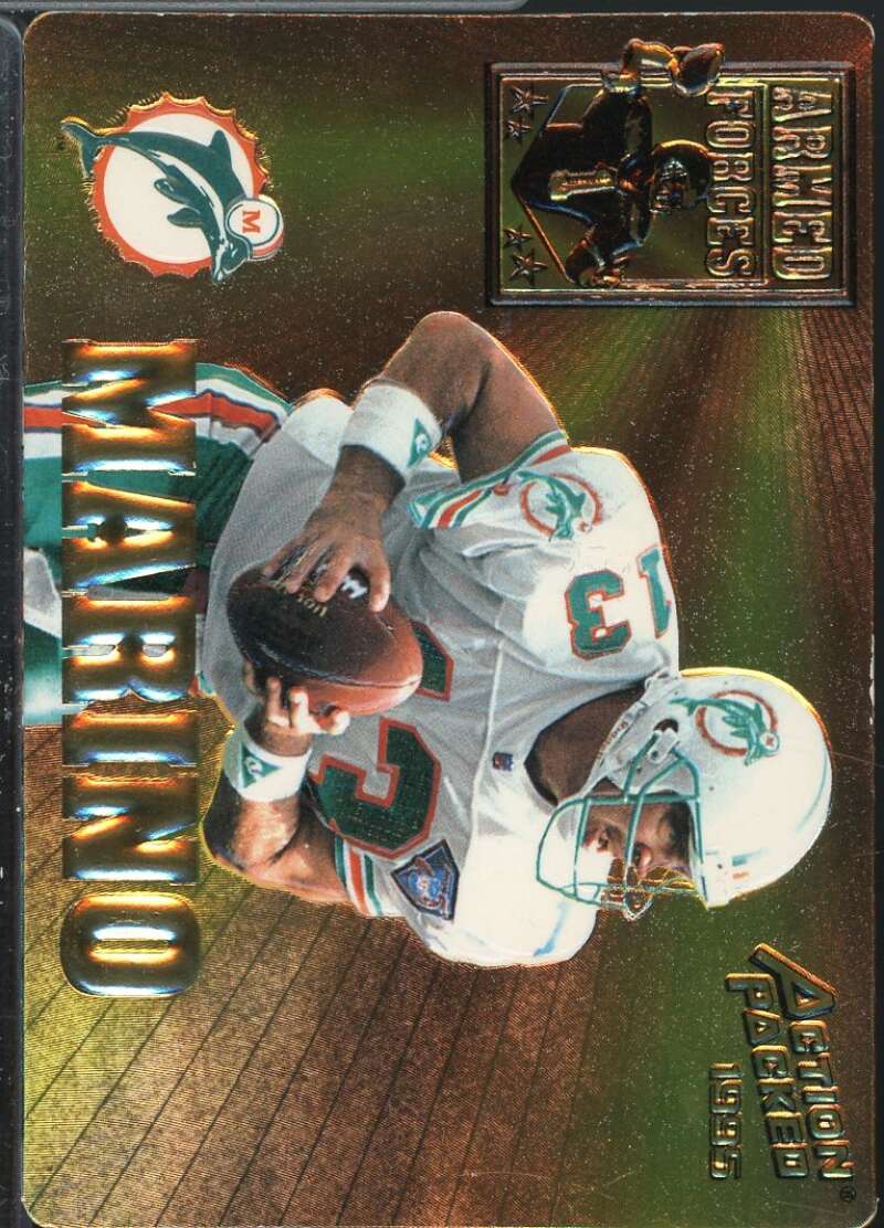 Dan Marino Card 1995 Action Packed Armed Forces #AF2  Image 1