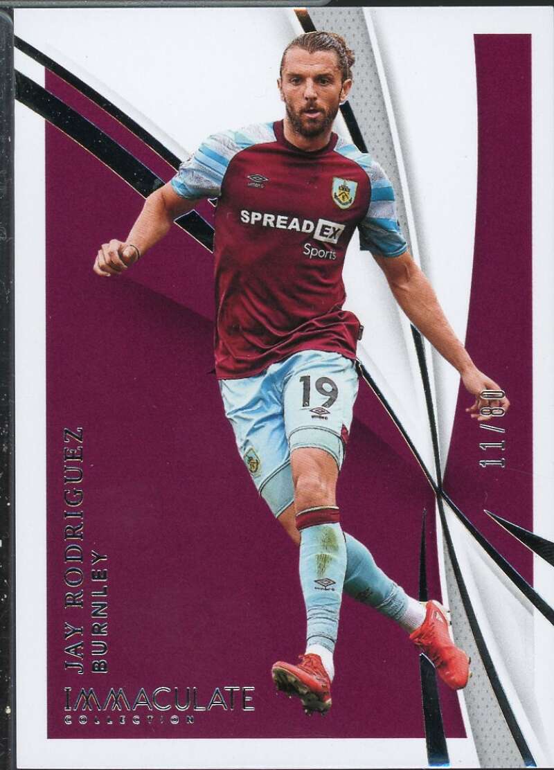 Jay Rodriguez Card 2021 Immaculate Collection #112  Image 1