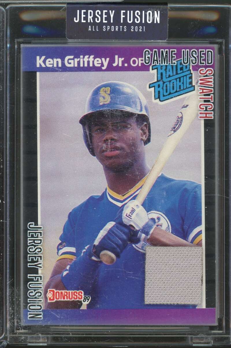 Game Used Swatch 2021 Jersey Fusion All Sport Edition Ken Griffey Jr. #jf-KGJ191  Image 1