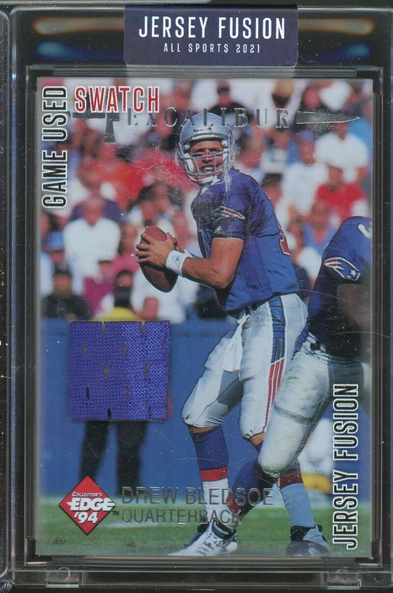 Game Used Swatch 2021 Jersey Fusion All Sport Edition Drew Bledsoe #JF-DB95  Image 1