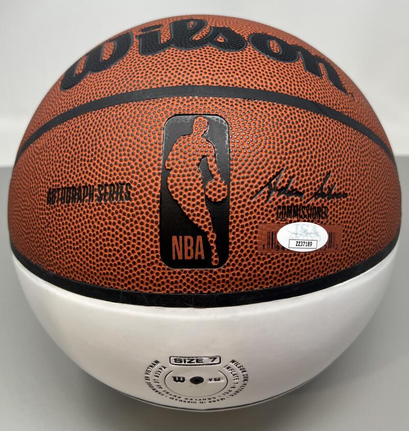 2023-24 Dallas Mavericks Team Autographed Signed Basketball JSA Authentic KID,LUKA,IRVING Image 5