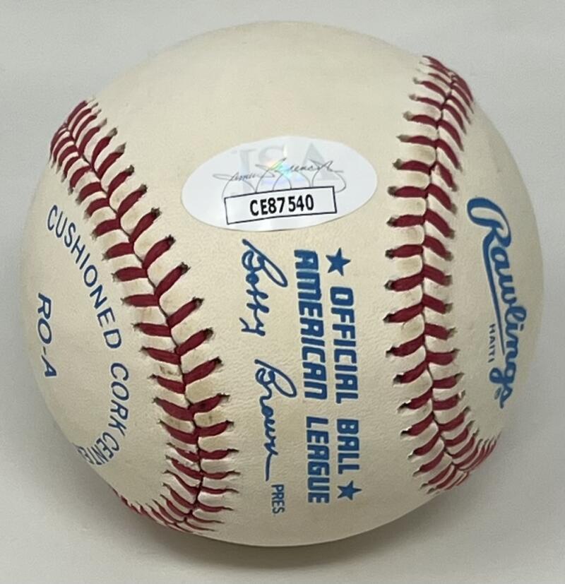 Ferguson Jenkins Autograph Signed H.O.F 91 Official Major League Ball JSA Authentic  Image 2
