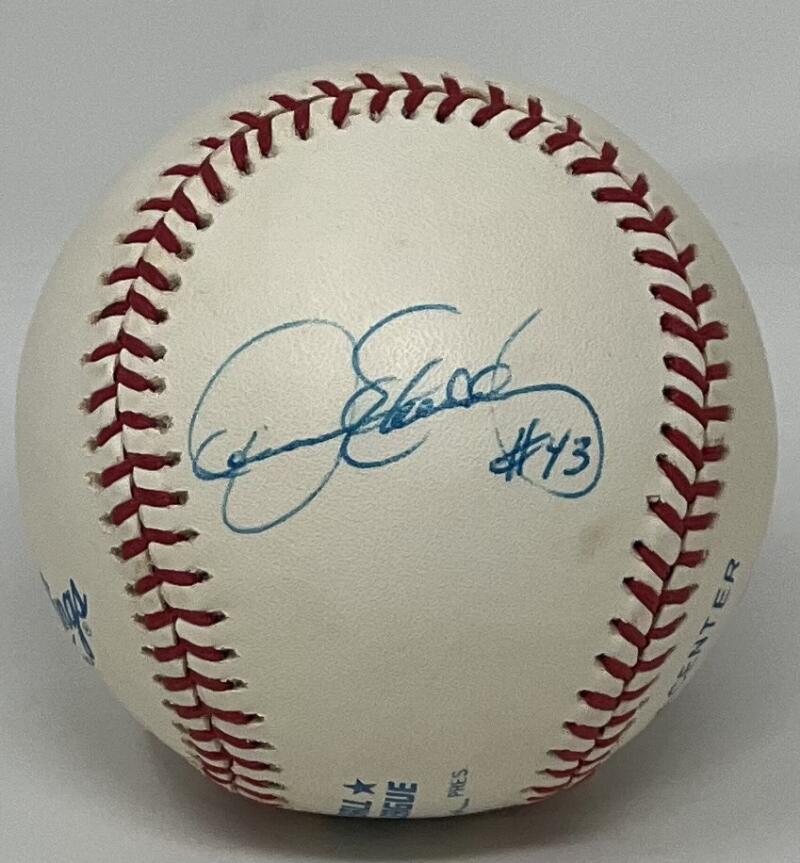 Dennis Eckersley Autograph Signed Official Major League Ball JSA Authentic  Image 1