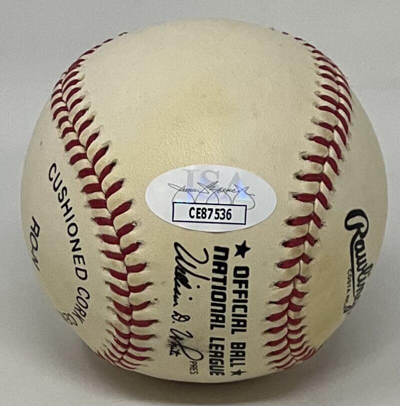 Stan Musial Autograph Signed Official Major League Ball JSA Authentic  Image 2