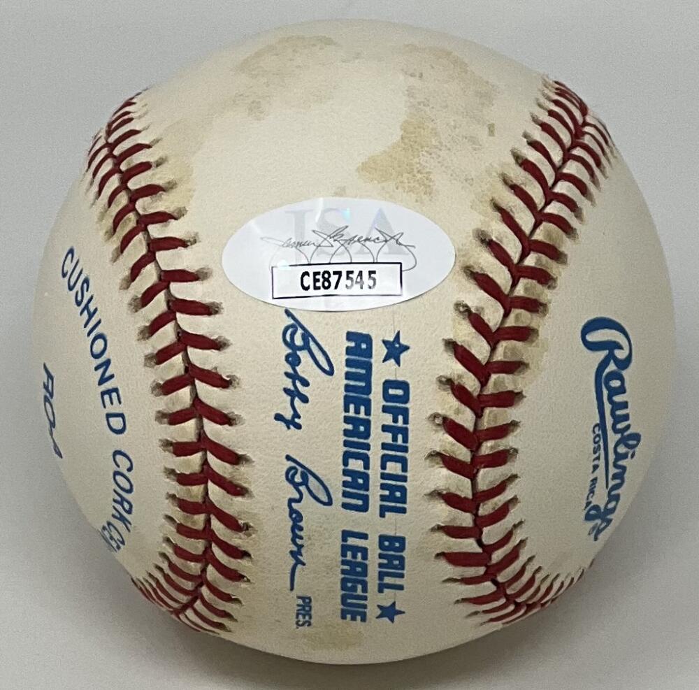 Gaylord Perry Autograph Signed Official Major League Ball JSA Authentic  Image 2