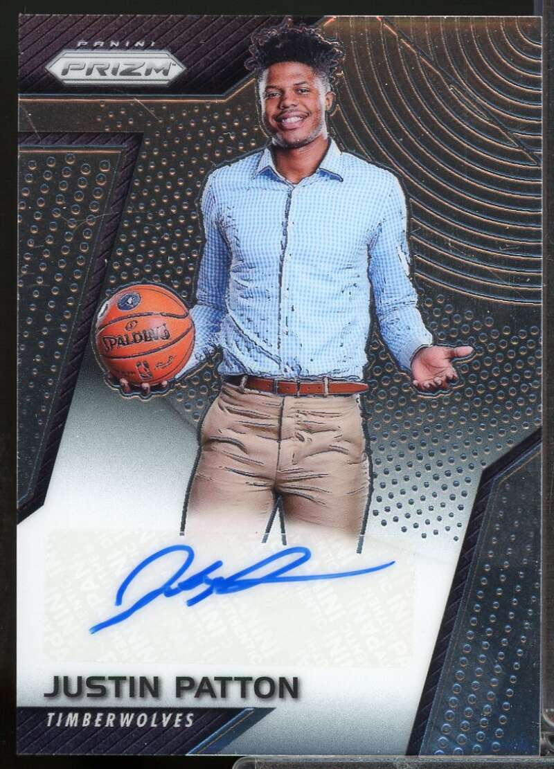 Justin Patton Card 2017-18 Panini Prizm Rookie Signatures Autograph #15  Image 1