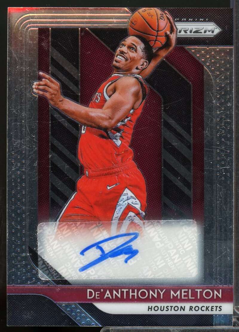 De'Anthony Melton Card 2018-19 Panini Prizm Rookie Signatures Autograph #37  Image 1