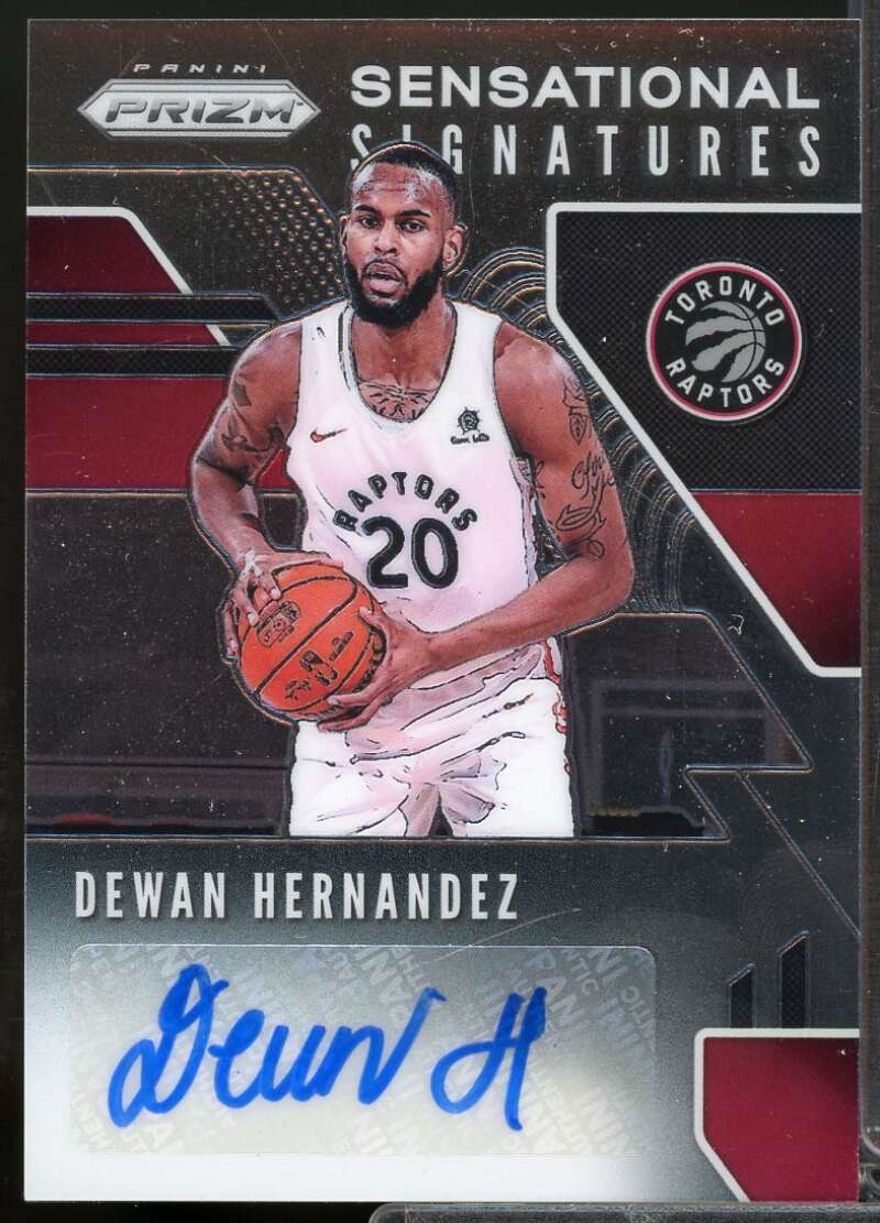 Dewan Hernandez Rookie 2019-20 Panini Prizm Sensational Signatures Auto #42  Image 1