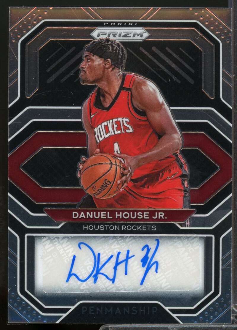 Danuel House Jr. Card 2020-21 Panini Prizm Penmanship Autograph #15  Image 1