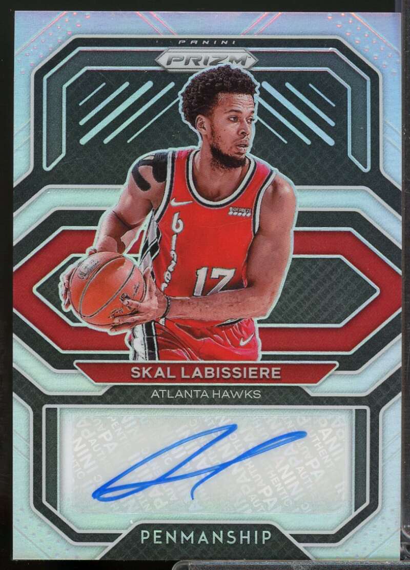 Skal Labissiere Card 2020-21 Panini Prizm Penmanship Autograph Prizms Silver #4  Image 1