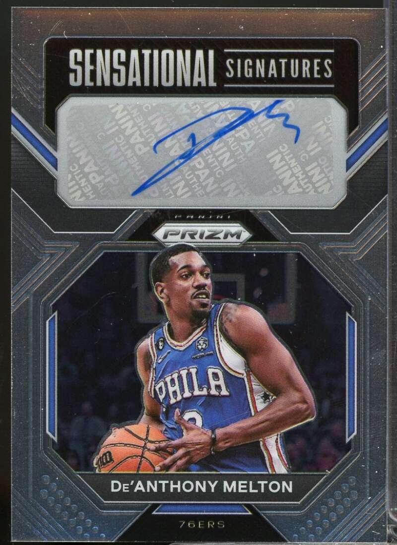 De'Anthony Melton 2022-23 Panini Prizm Sensational Signatures Autograph #19  Image 1
