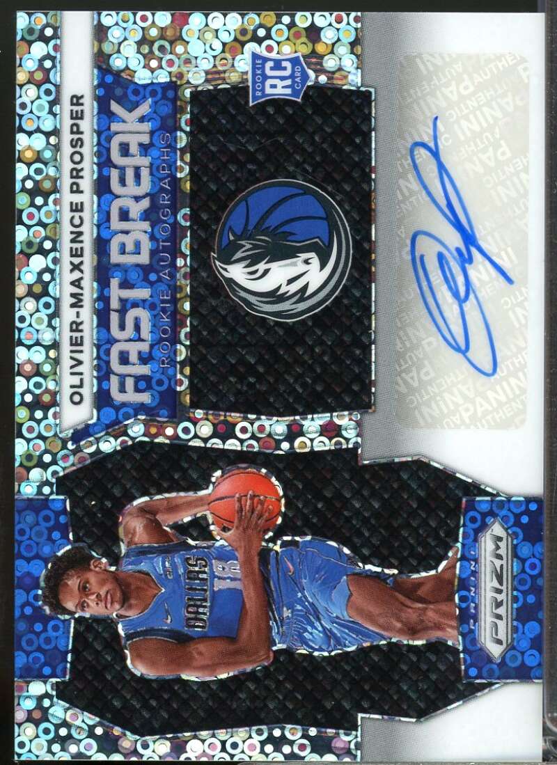 Olivier-Maxence Prosper 2023-24 Panini Prizm Fast Break Rookie Autographs #31  Image 1