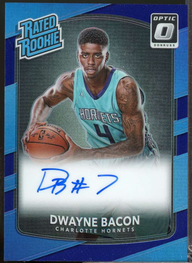 Dwayne Bacon 2017-18 Donruss Optic Rated Rookies Signature Auto Purple #161  Image 1