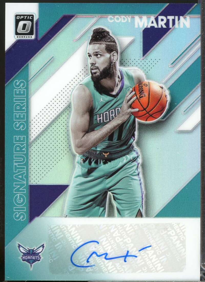 Cody Martin Rookie 2019-20 Donruss Optic Signature Series Autograph Holo #81  Image 1